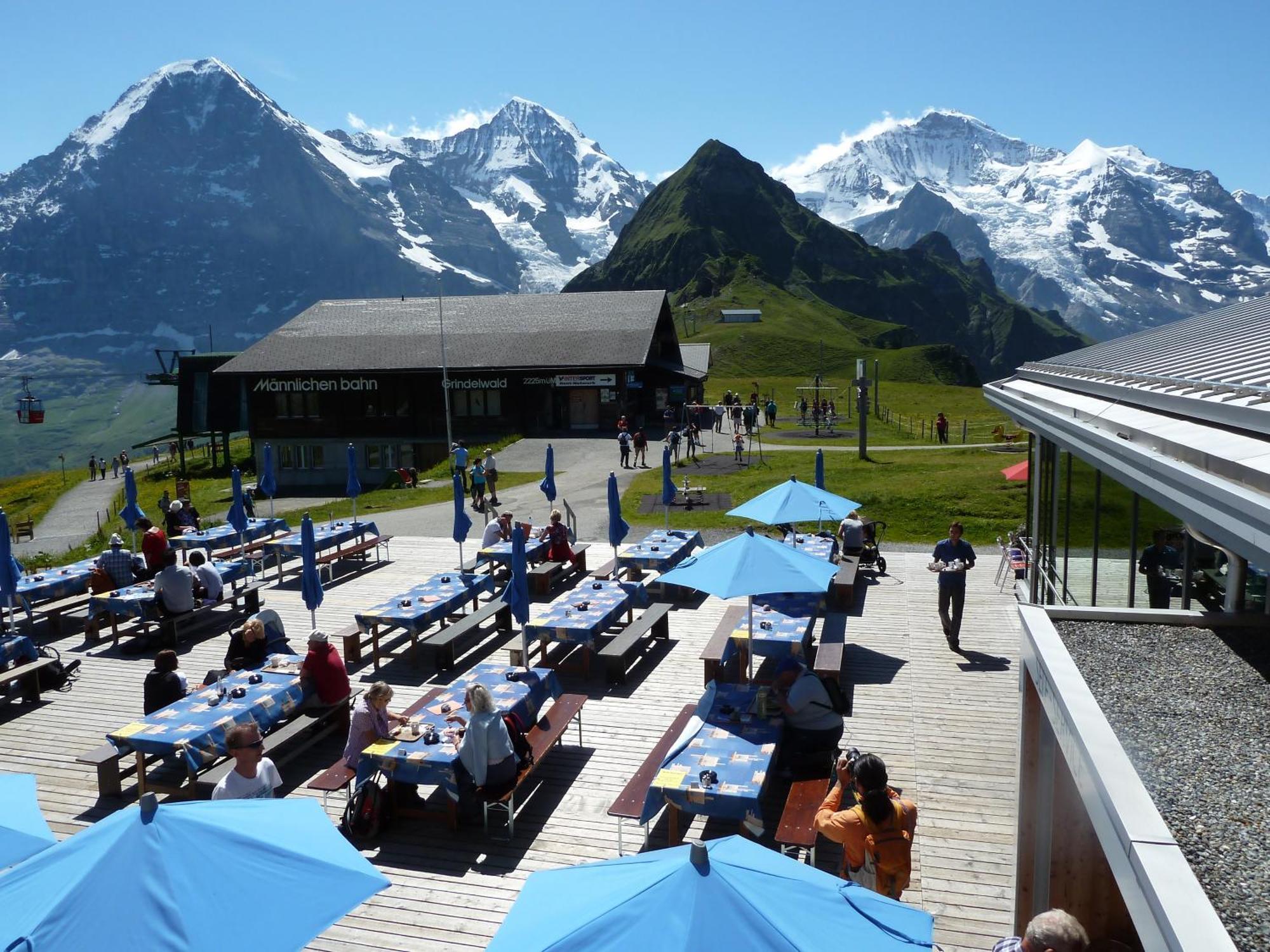 Hotel Berghaus Männlichen Grindelwald Exterior foto