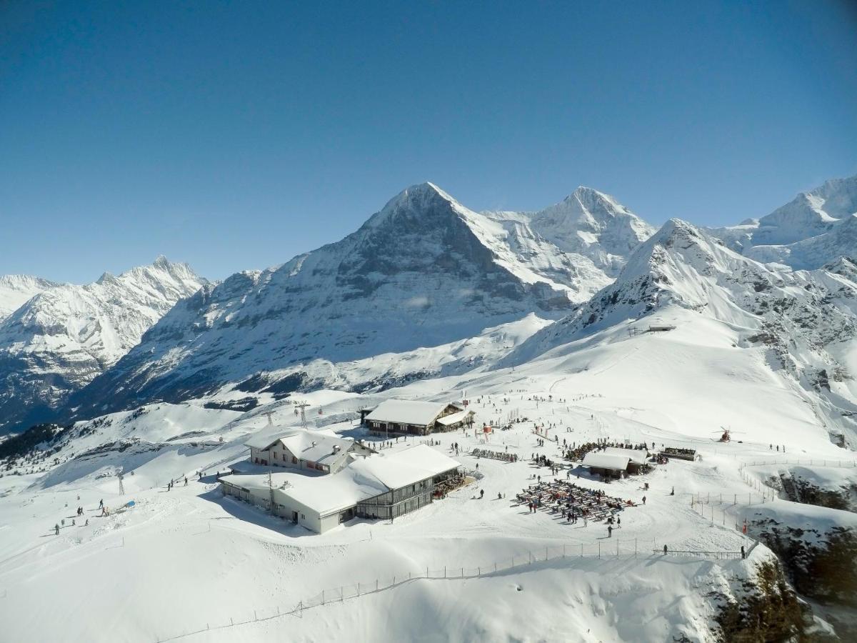 Hotel Berghaus Männlichen Grindelwald Exterior foto